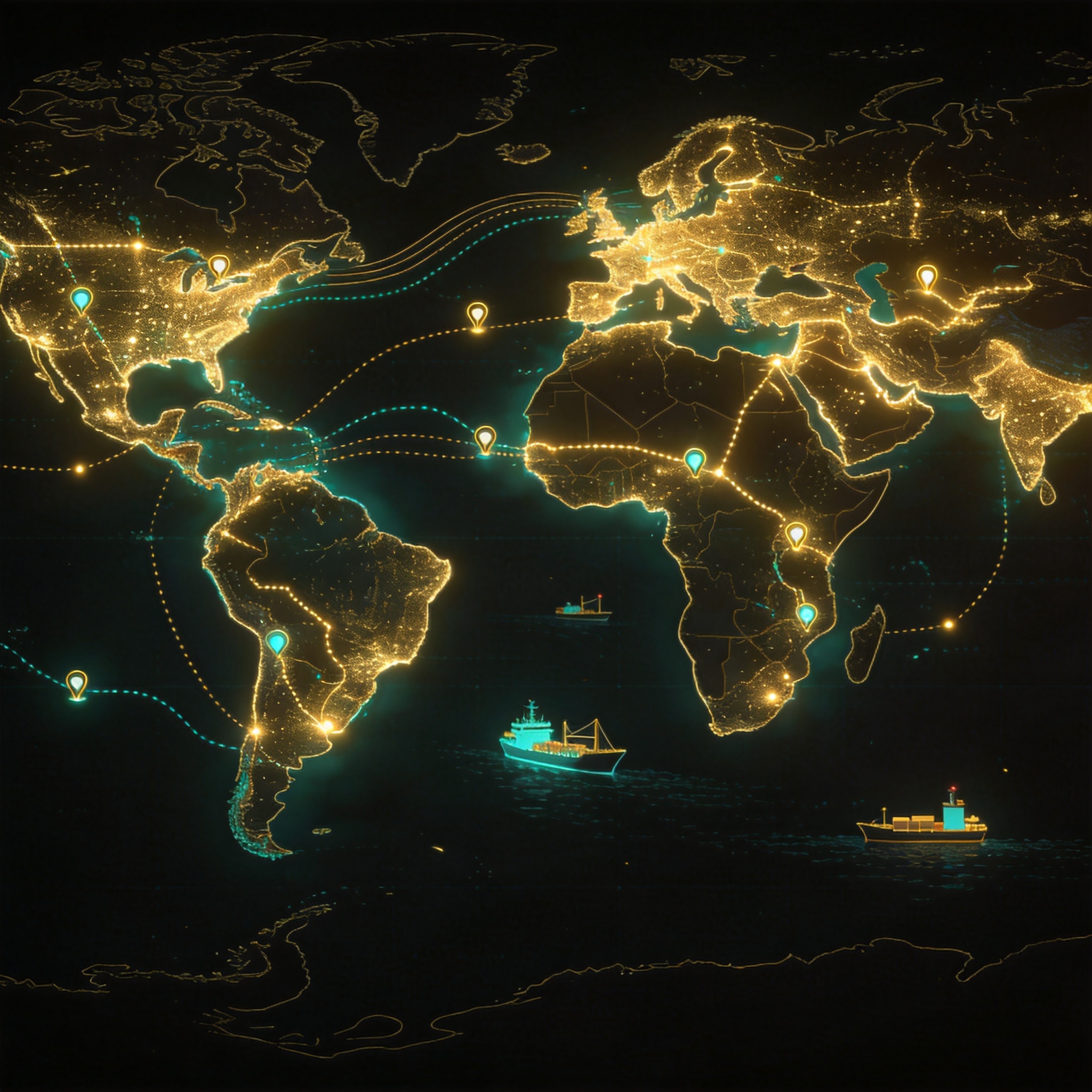 Global Delivery Map
